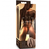 Коричневый мастубратор-вагина Nicole s Kitty - Blush Novelties - в Миассе купить с доставкой