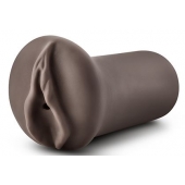 Коричневый мастубратор-вагина Nicole s Kitty - Blush Novelties - в Миассе купить с доставкой