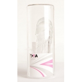 Прозрачная гелевая насадка с клиторальным отростком - 13 см. - Toyfa Basic - в Миассе купить с доставкой