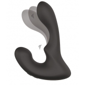 Чёрный массажер простаты с 2 моторами BOOTY ROCKER - Dream Toys - в Миассе купить с доставкой