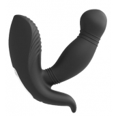 Черный вибромассажер простаты PROSTATE HERO - Dream Toys - в Миассе купить с доставкой