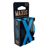 Классические презервативы в железном кейсе MAXUS Classic - 3 шт. - Maxus - купить с доставкой в Миассе