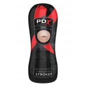 Мастурбатор-ротик Vibrating Oral Stroker - Pipedream - в Миассе купить с доставкой