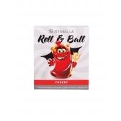 Стимулирующий презерватив-насадка Roll   Ball Cherry - Sitabella - купить с доставкой в Миассе