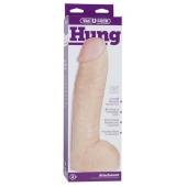 Огромная насадка-реалистик Vac-U-Lock Realistic Hung - 31,7 см. - Doc Johnson - купить с доставкой в Миассе
