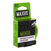 Презервативы в железном кейсе MAXUS Mixed - 3 шт. - Maxus - купить с доставкой в Миассе