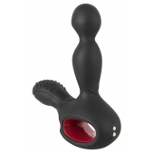 Черный вибромассажер простаты с нагревом и ротацией Prostate Plug - 14,5 см. - Orion - в Миассе купить с доставкой