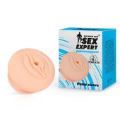 Телесная насадка-вагина на помпу - Sex Expert - в Миассе купить с доставкой