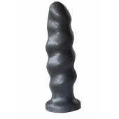Черная насадка на трусики харнесс Platinum - 16 см. - LOVETOY (А-Полимер) - купить с доставкой в Миассе