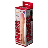 Насадка на пояс Harness RED LINE - 21,5 см. - LOVETOY (А-Полимер) - купить с доставкой в Миассе