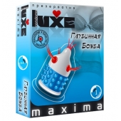 Презерватив LUXE Maxima  Глубинная бомба  - 1 шт. - Luxe - купить с доставкой в Миассе