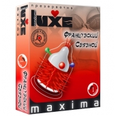 Презерватив LUXE Maxima  Французский связной  - 1 шт. - Luxe - купить с доставкой в Миассе