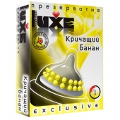 Презерватив LUXE  Exclusive  Кричащий банан  - 1 шт. - Luxe - купить с доставкой в Миассе
