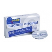 Ультратонкие презервативы Sagami Original QUICK - 6 шт. - Sagami - купить с доставкой в Миассе
