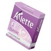 Классические презервативы Arlette Classic - 3 шт. - Arlette - купить с доставкой в Миассе