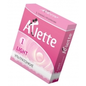 Ультратонкие презервативы Arlette Light - 3 шт. - Arlette - купить с доставкой в Миассе