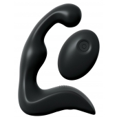 Черный вибромассажер простаты с пультом ДУ Control P-Spot Pro - Pipedream - в Миассе купить с доставкой