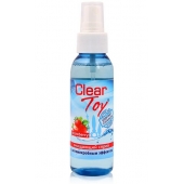 Очищающий спрей для игрушек CLEAR TOY Strawberry - 100 мл. - Биоритм - купить с доставкой в Миассе