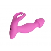 Розовый стимулятор простаты с усиками - 15 см. - 4sexdreaM - в Миассе купить с доставкой