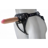Универсальный мягкий пояс с насадкой Hard brutal BDSM-КОНСУЛ - 17 см. - LOVETOY (А-Полимер) - купить с доставкой в Миассе