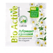 Пробник лубриканта на водной основе Bio Active - 3 гр. - Биоритм - купить с доставкой в Миассе