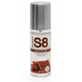 Смазка на водной основе S8 Flavored Lube со вкусом шоколада - 125 мл. - Stimul8 - купить с доставкой в Миассе
