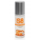 Смазка на водной основе S8 Flavored Lube со вкусом соленой карамели - 125 мл. - Stimul8 - купить с доставкой в Миассе