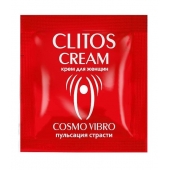 Пробник возбуждающего крема для женщин Clitos Cream - 1,5 гр. - Биоритм - купить с доставкой в Миассе