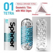 Мастурбатор SPINNER Tetra - Tenga - в Миассе купить с доставкой