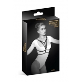Черная упряжь на грудь Laura - Bijoux Pour Toi - купить с доставкой в Миассе