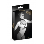 Черная упряжь на грудь Julia - Bijoux Pour Toi - купить с доставкой в Миассе