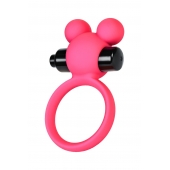 Розовое виброкольцо на пенис A-Toys - A-toys - в Миассе купить с доставкой