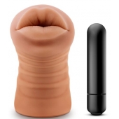 Кофейный мастурбатор-ротик Isabella - Blush Novelties - в Миассе купить с доставкой