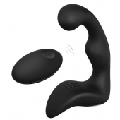 Черный вибромассажер простаты REMOTE BOOTY PLEASER - Dream Toys - в Миассе купить с доставкой
