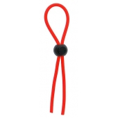 Красное эрекционное лассо с одной бусиной-утяжкой STRETCHY THIN LASSO - Dream Toys - в Миассе купить с доставкой