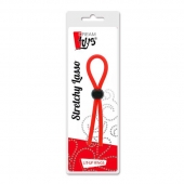 Красное эрекционное лассо с одной бусинкой-утяжкой STRETCHY THICK LASSO - Dream Toys - в Миассе купить с доставкой