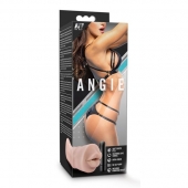 Телесный мастурбатор-ротик Angie - Blush Novelties - в Миассе купить с доставкой