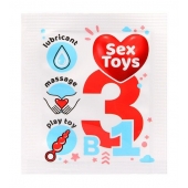 Гель-лубрикант на водной основе Sex Toys - 4 гр. - Биоритм - купить с доставкой в Миассе