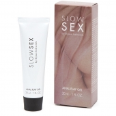 Лубрикант на водной основе Slow Sex Anal Play Gel - 30 мл. - Bijoux Indiscrets - купить с доставкой в Миассе