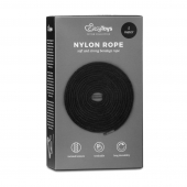 Черная веревка для бондажа Easytoys Bondage Rope - 5 м. - Easy toys - купить с доставкой в Миассе