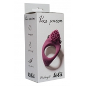 Бордовое эрекционное виброкольцо Pure Passion Midnight - Lola Games - в Миассе купить с доставкой