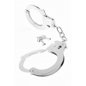 Металлические серебристые наручники Designer Metal Handcuffs - Pipedream - купить с доставкой в Миассе