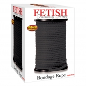 Черная веревка для связывания Bondage Rope - 60,9 м. - Pipedream - купить с доставкой в Миассе
