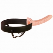 Мужской полый страпон 10  Hollow Strap-On - 24 см. - Pipedream - купить с доставкой в Миассе