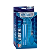 Синяя вакуумная помпа MENZSTUFF PENIS ENLARGER - Dream Toys - в Миассе купить с доставкой