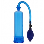Синяя вакуумная помпа MENZSTUFF PENIS ENLARGER - Dream Toys - в Миассе купить с доставкой