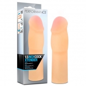 Телесная насадка-удлинитель на пенис PERFORMANCE 1.5INCH COCK XTENDER - 16 см. - Blush Novelties - в Миассе купить с доставкой
