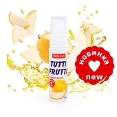 Гель-смазка Tutti-frutti со вкусом сочной дыни - 30 гр. - Биоритм - купить с доставкой в Миассе