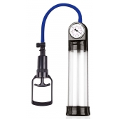 Прозрачная вакуумная помпа Sex Expert с манометром - Sex Expert - в Миассе купить с доставкой