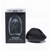 Черный инновационный мужской вибратор PULSE SOLO ESSENTIAL - Hot Octopuss - в Миассе купить с доставкой